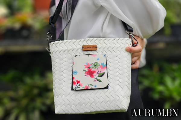 AURUM.BN Premium Woven Sling Bag