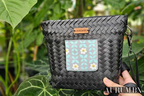 AURUM.BN Premium Woven Sling Bag