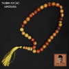 Tasbih 33 (M) Angsana Yellow - JHS Craft