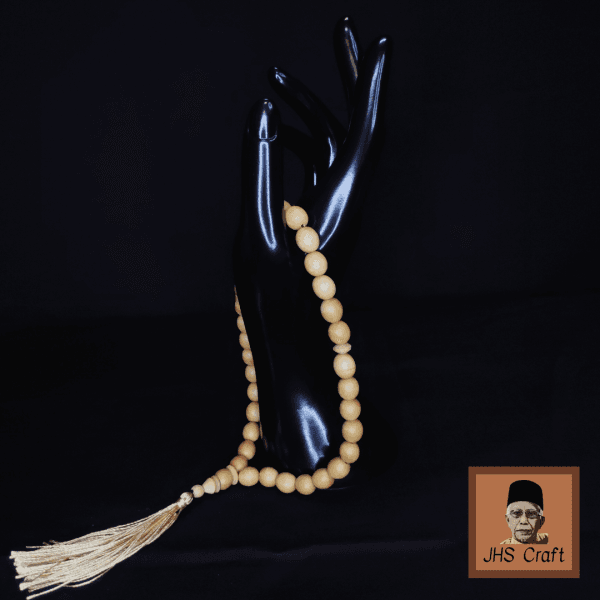 Tasbih 33 (M) Bidara Light Brown - JHS Craft