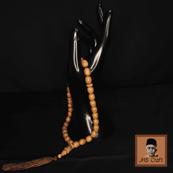 Tasbih 33 (M) Kayu Biasa - JHS Craft