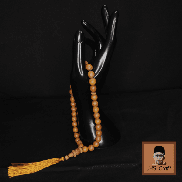 Tasbih 33 (M) Kayu Malam - JHS Craft