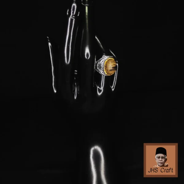 Cincin Mata Kayu Sakang Seribu - JHS Craft