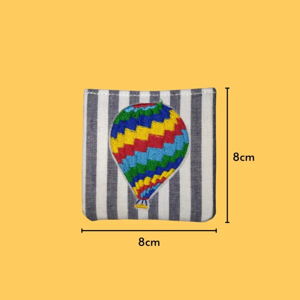 Hot air balloon Iron-on Embroidery