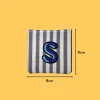 Blue letter 'S' Iron-on Embroidery