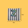 Blue-yellow letter 'Z' Iron-on Embroidery