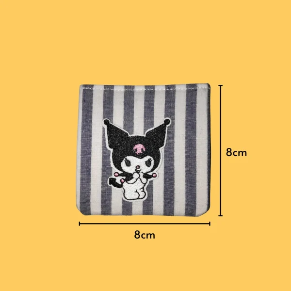 Iron-On-Patch-228 Mischievous Kuromi Iron-on Embroidery