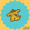Smiling content Pompompurin Iron-on Embroidery