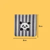 Waiting panda Iron-on Embroidery