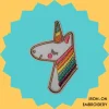 Happy unicorn Iron-on Embroidery