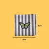 Classic green butterfly Iron-on Embroidery