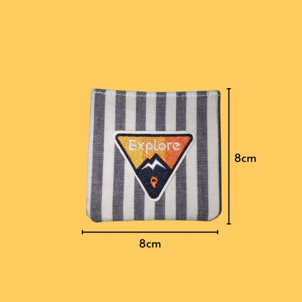 Explore mountains Iron-on Embroidery