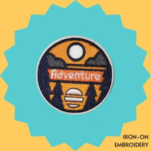 Circular adventure Iron-on Embroidery