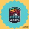 Outdoor camping Iron-on Embroidery