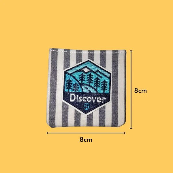 Discover mountains Iron-on Embroidery