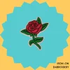 Cartoon rose Iron-on Embroidery
