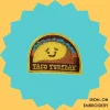 Iron-On-Patch-523 Taco Tuesday Iron-on Embroidery