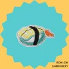 Neon sashimi Iron-on Embroidery