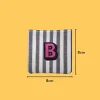Pink letter 'B' Iron-on Embroidery