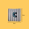 Iron-On-Patch-538 Blue letter 'C' Iron-on Embroidery