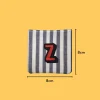 Red letter 'Z' Iron-on Embroidery