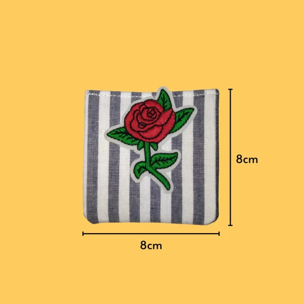 Cartoon rose Iron-on Embroidery