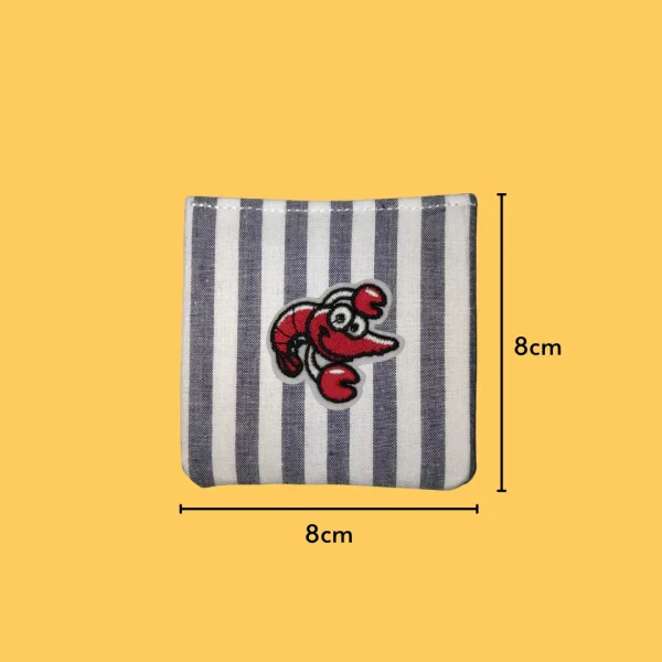Cute cartoon lobster Iron-on Embroidery