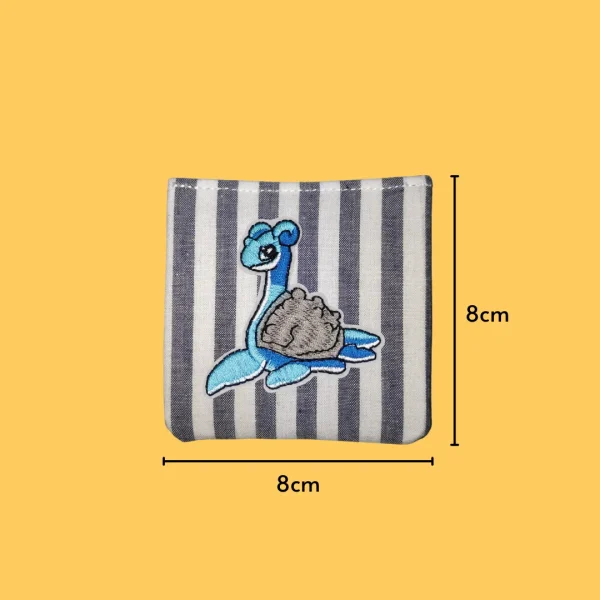 Cartoon Water Shell Monster Iron-on Embroidery