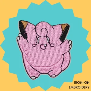 Cute Cartoon Fairy Iron-on Embroidery