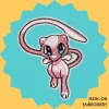 Cute Cartoon Pink Monster Iron-on Embroidery