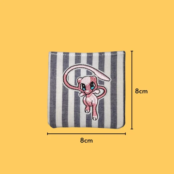 Cute Cartoon Pink Monster Iron-on Embroidery