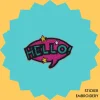 Hello! Sticker Embroidery