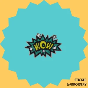 WOW Sticker Embroidery