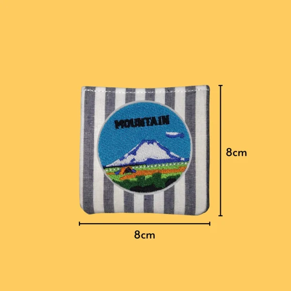 Mountain Scenery Iron-on Embroidery