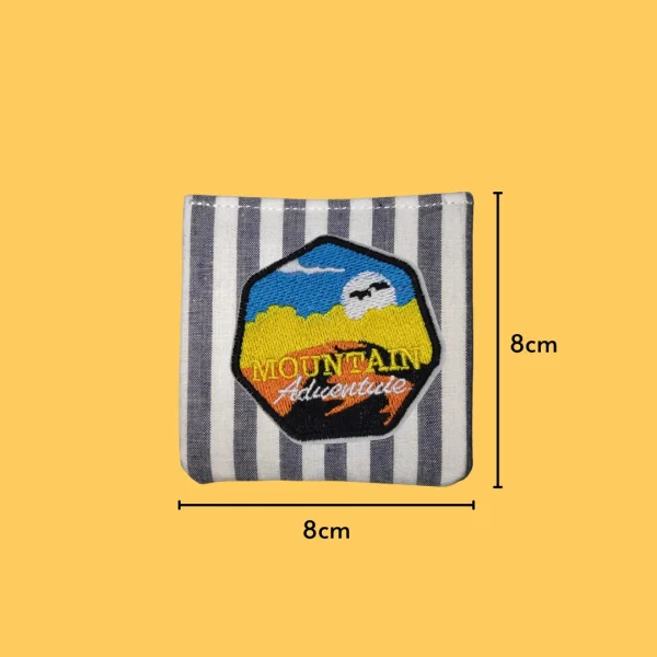 Mountain Adventure Iron-on Embroidery