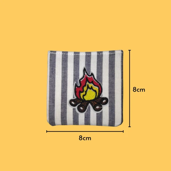 Campfire Iron-on Embroidery