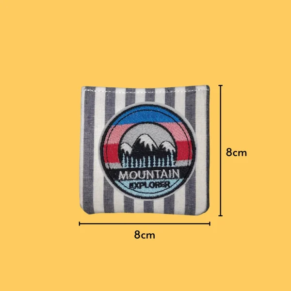 Mountain Explorer Iron-on Embroidery