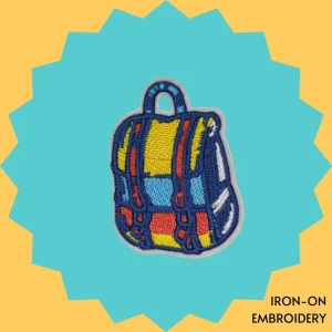 Backpack Iron-on Embroidery