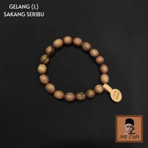Bracelet (L) Kayu Sakang Seribu – JHS Craft