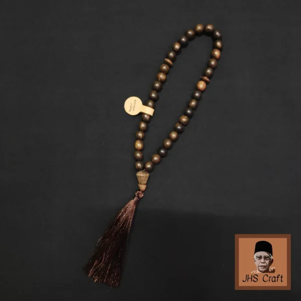 Tasbih 33 (S) Kayu Malam – JHS Craft