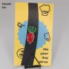 Red Raddish Vegetable Enamel Pin
