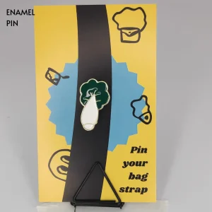Bak Choy Vegetable Enamel Pin