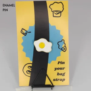 Sunny Side Up Fried Egg Enamel Pin