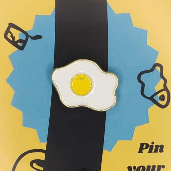 Sunny Side Up Fried Egg Enamel Pin