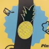 Yellow Pineapple Fruit Enamel Pin