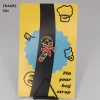Festive Candy Cane Enamel Pin