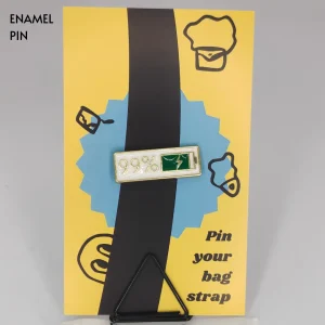 99% Battery Icon Enamel Pin
