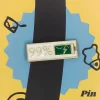 99% Battery Icon Enamel Pin