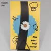White Daisy Flower Enamel Pin