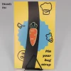 Orange Carrot Vegetable Enamel Pin